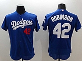 Los Angeles Dodgers #42 Jackie Robinson Blue 2016 Flexbase Authentic Collection Stitched Jersey,baseball caps,new era cap wholesale,wholesale hats
